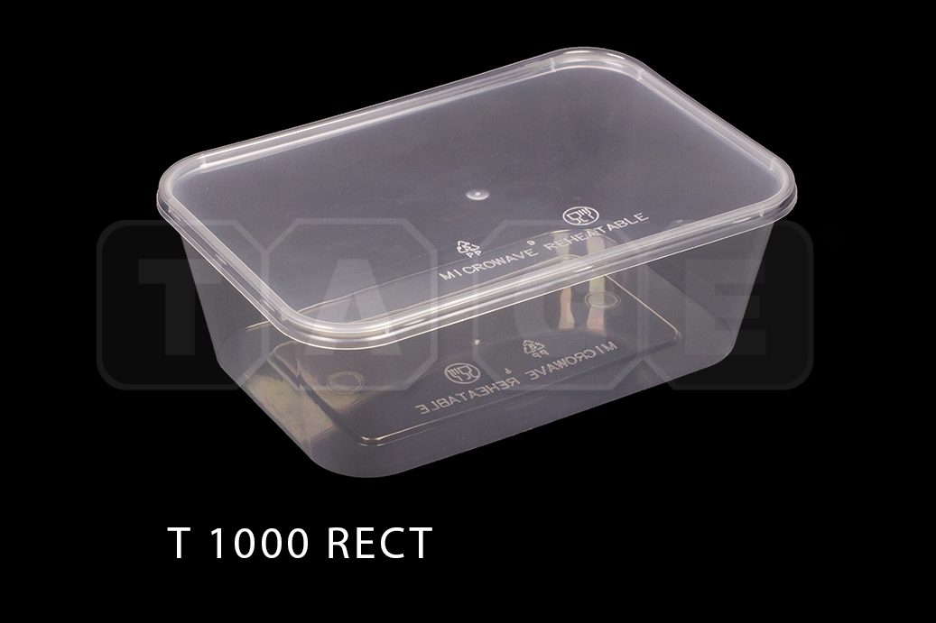 Plastic Rectangular Container Packaging Plastic Container Selangor