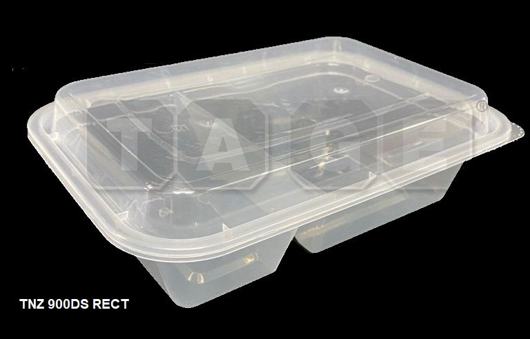 650ml Clear Takeaway Food Containers & Lids (case of 300)